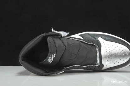 OG “SILVER JORDAN (RED BOX) 1 TOE” HIGH WMNS AIR 1101